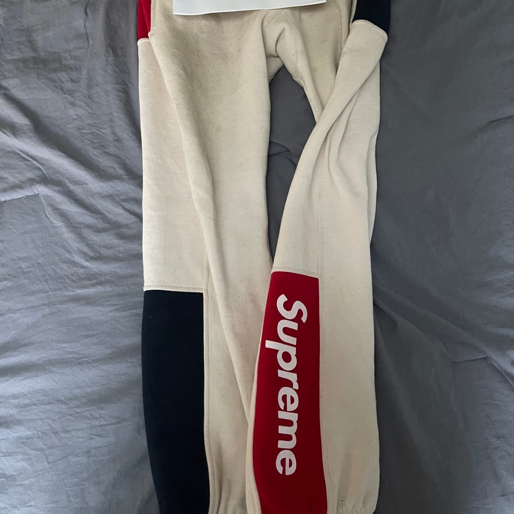 Supreme box logo sweatpants